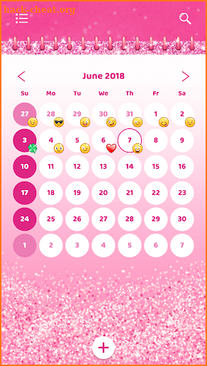 Pink Glitter Secret Diary screenshot