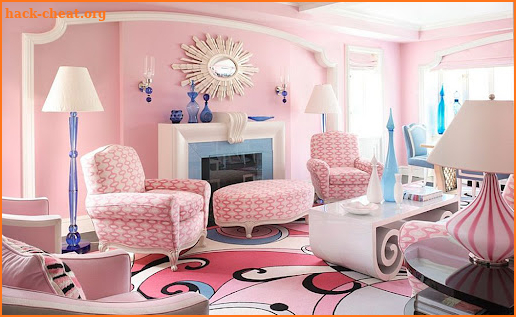 Pink Home Design : Princess Girly Room screenshot