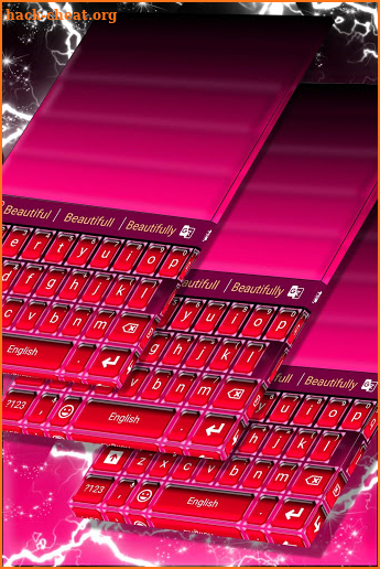 Pink Hot Keyboard screenshot