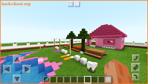 Pink House Pixel craft 2019 Map for Girls screenshot