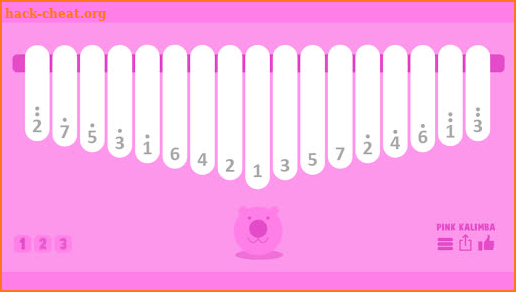 Pink Kalimba - Thumb Piano screenshot