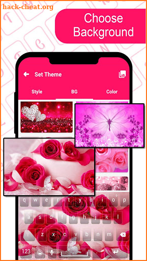 Pink Keyboard 2020 screenshot