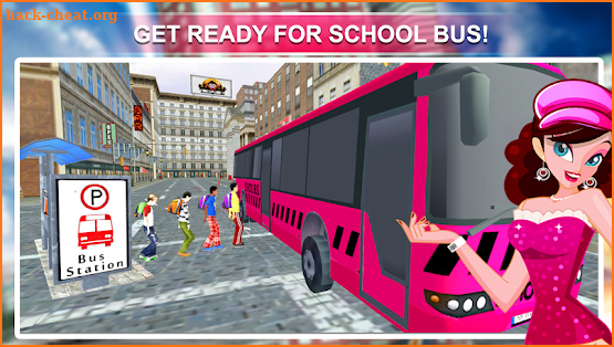 Pink Lady School Bus Driver screenshot