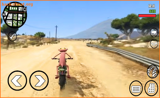 Pink Panther Bike Racing Game screenshot