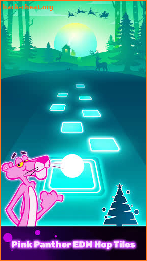 Pink Panther Hop Tiles Magic screenshot