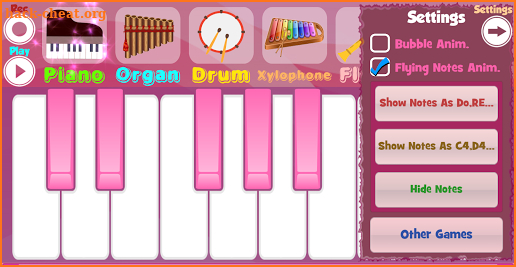 Pink Piano Pro screenshot