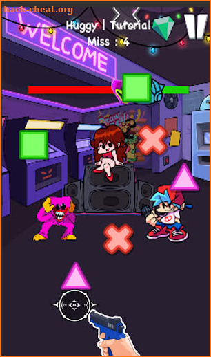 Pink Poppy Battle Shooter Game screenshot