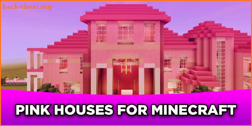 Pink Princess House for Minecraft screenshot
