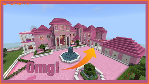 Pink Princess House maps for MCPE screenshot