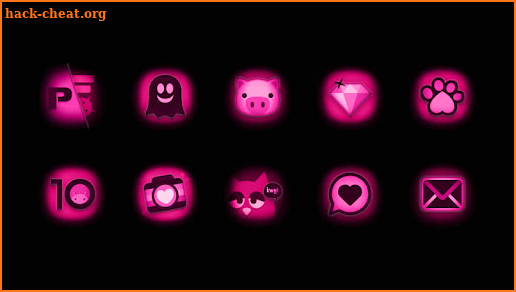 Pink Punk Icon Pack (Stealth series) screenshot