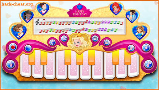 Pink Real Piano - Princess Piano Premium screenshot