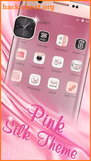 Pink Silk Deluxe Theme screenshot