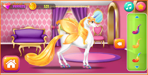 Pink Unicorn Fashion - Magic dress up screenshot