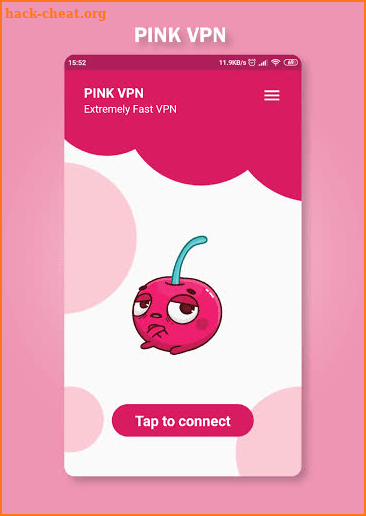 Pink VPN - Fast , Free , Secure , Unlimited VPN screenshot