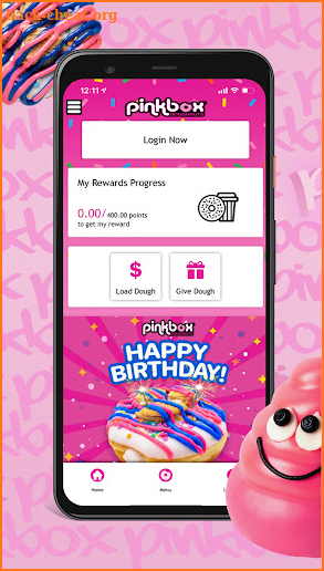 Pinkbox Doughnuts® screenshot