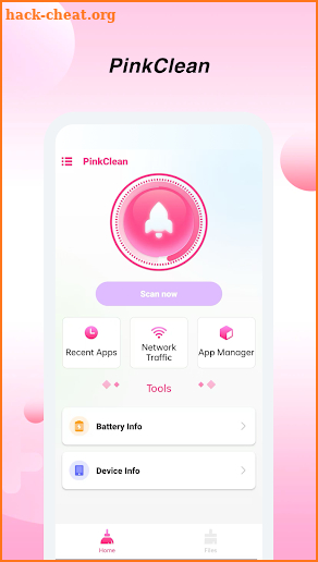 PinkClean screenshot