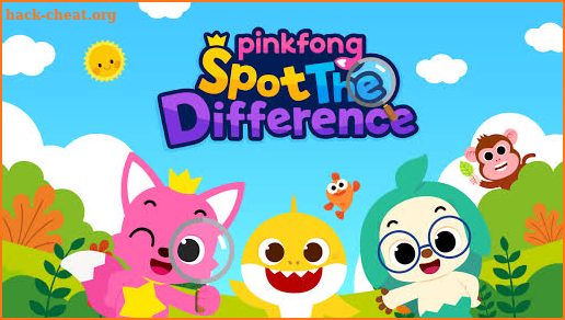 Pinkfong Spot the difference : screenshot
