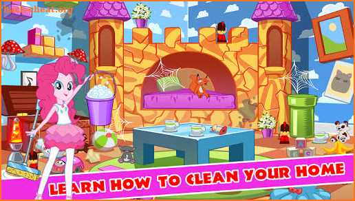 Pinkie Pie Go Clean Room screenshot