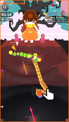 Pink.io — Squid Survival Challenge screenshot