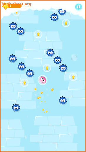 Pinky Bubble Trouble screenshot