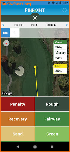 Pinpoint: Golf Strokes Gained screenshot