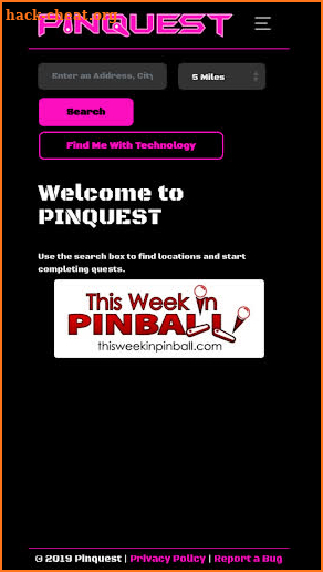 PINQUEST Pinball screenshot