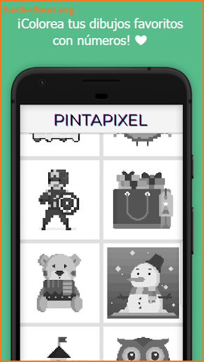 Pinta Pixel - Colorear por numeros gratis screenshot