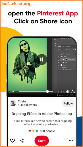 Pinterest Video Downloader screenshot