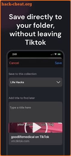 PinTok - Save TikTok Video screenshot