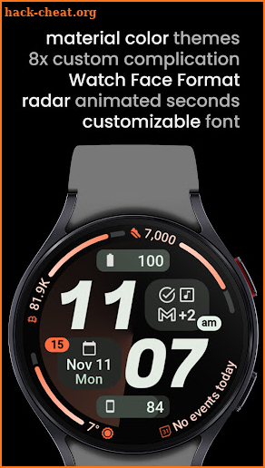 Pioneer Watch Face screenshot