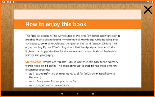 Pip and Tim decodable books Stage 7 Unit 5 screenshot