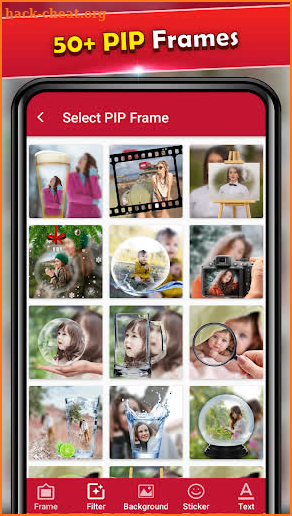 PIP Camera & Photo Editor screenshot