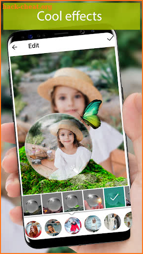 PiP camera. Picture in picture collage maker screenshot