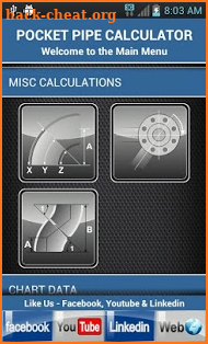 Pipe Fitter Calculator screenshot