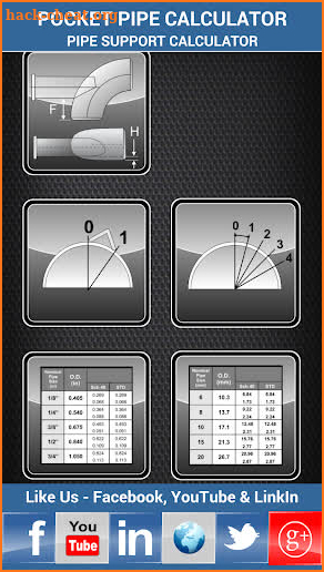Pipe Support Calculator screenshot