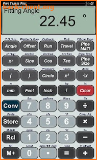 Pipe Trades Pro Calculator screenshot