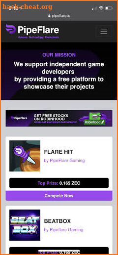PipeFlare Official Crypto Faucet screenshot