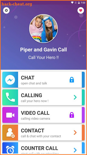 Piper and Gavin Call Fake screenshot