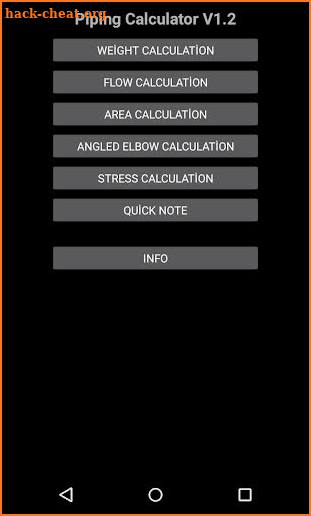 Piping Calculator pro screenshot