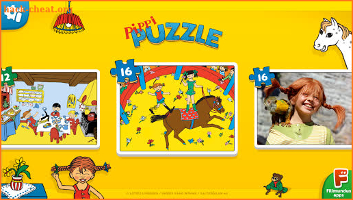 Pippi Puzzle screenshot