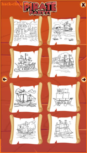 Pirate Adventure Coloring Book of king screenshot