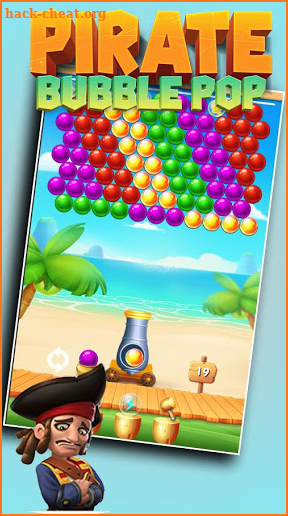 Pirate Bubble Pop – Classic Bubble Shooter Game screenshot