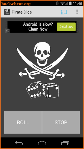 Pirate Dice for Chromecast screenshot