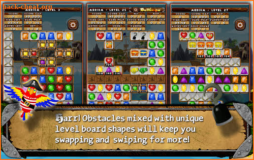 Pirate Drops - Match three screenshot