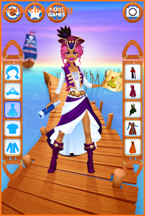 Pirate Girl Dress Up screenshot