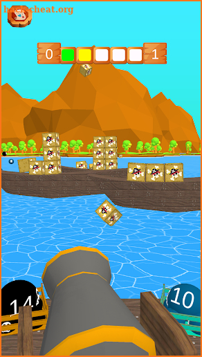 Pirate Knock Funny Balls Game screenshot