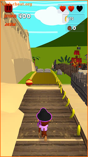 Pirate Monkey Run! screenshot