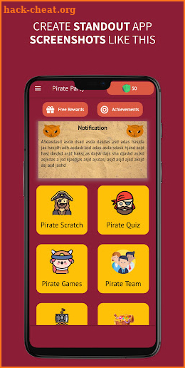 Pirate Party - Gift Card Treasure screenshot