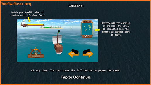 Pirate Sea Battle Challenge screenshot