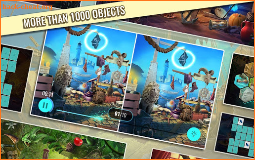 Pirate Ship Hidden Objects Treasure Island Escape screenshot